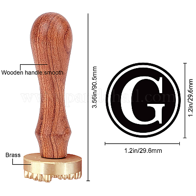 1 шт. головка штампа из латуни золотистого тона DIY-CP0007-80G-1