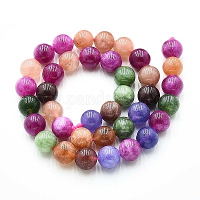 Природного кварца нитей бисера G-N355-10mm-31-1