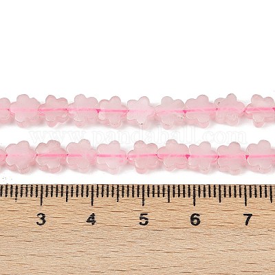 Природного розового кварца нитей бисера G-B138-C13-01-1