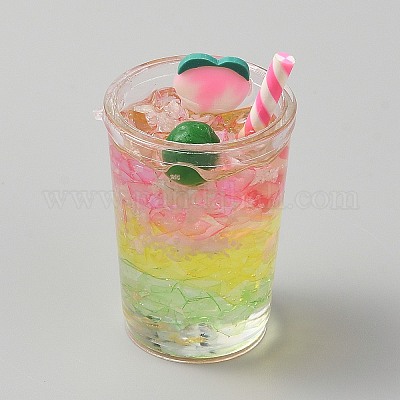 Прозрачные акриловые подвески OACR-WH20007-01C-14-1