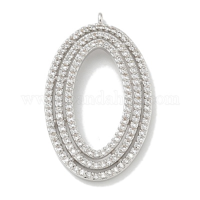 Стойки обшивки латунь микро проложить Циркон подвеску KK-L224-051P-1