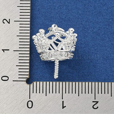 Латунный микро-паве кубический цирконий KKB-L215-039S-1