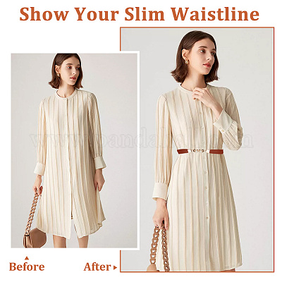 4 шт. 4-х стильный эластичный ремень-цепочка из искусственной кожи AJEW-GA0006-22A-1