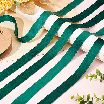 Двухсторонняя бархатная лента SRIB-WH0011-058B-1