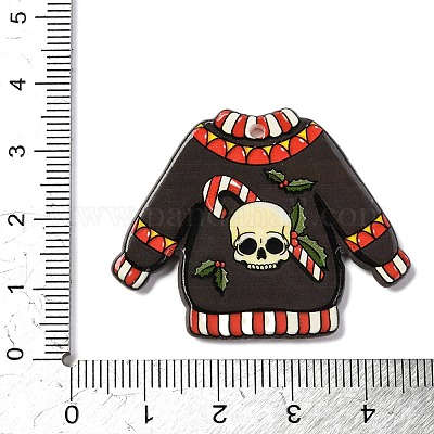 Акриловые подвески на тему хэллоуина&nbsp;OACR-Q098-02B-1