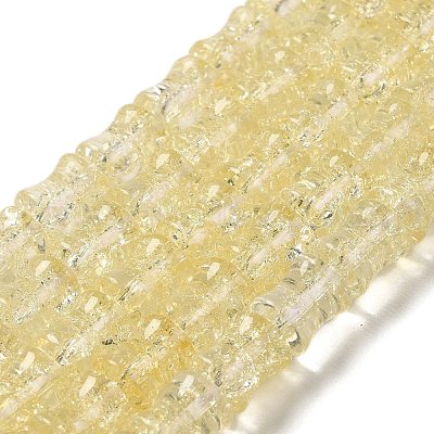 Прозрачные треск стекла бисер нитей GLAA-D025-01D-1