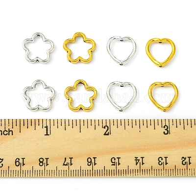 50 шт. рамка из сплава в тибетском стиле TIBEB-FS0001-10AS-1