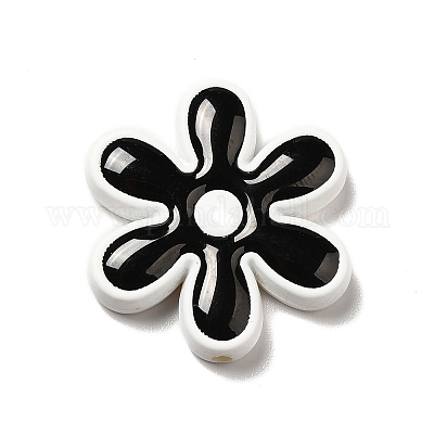 Непрозрачные акриловые бусины X-ACRC-I001-04-1