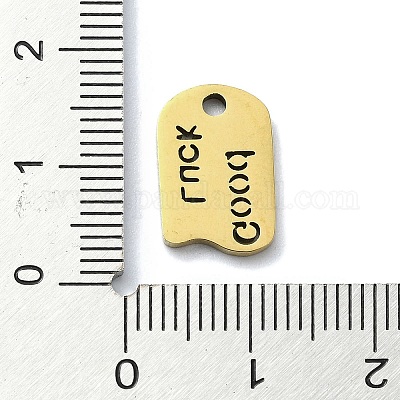 Подвески из нержавеющей стали 304 STAS-C097-41G-1