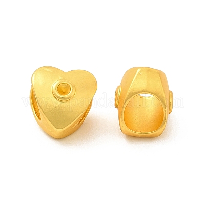 Стойка с покрытием из сплава европейские бусины со стразами PALLOY-F287-24MG-1