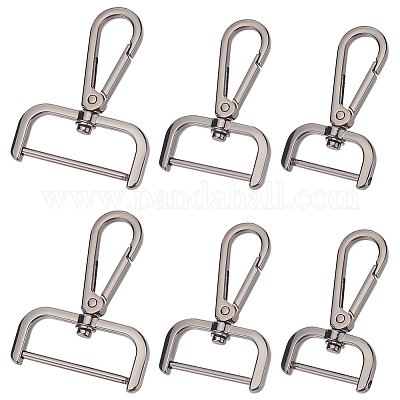 2pcs Metal Swivel Trigger Lobster Clasp Snap Hook Key Chain Ring Dog Collar  DIY
