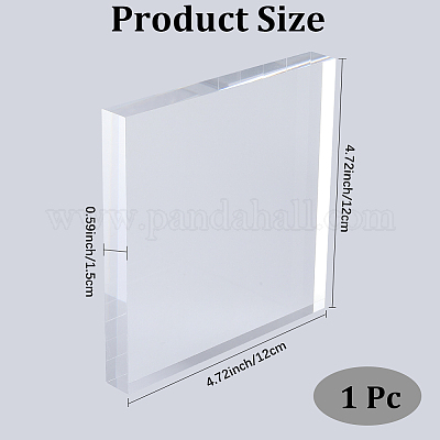 Прозрачный акриловый реквизит для фотосъемки AJEW-WH20006-260B-1