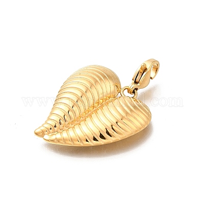 Подвесные украшения из нержавеющей стали 304 в форме сердца STAS-R159-41G-04-1