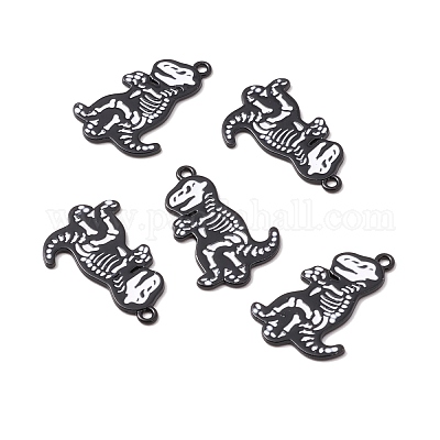 Подвески из сплава хэллоуина с эмалью ENAM-B048-01D-1