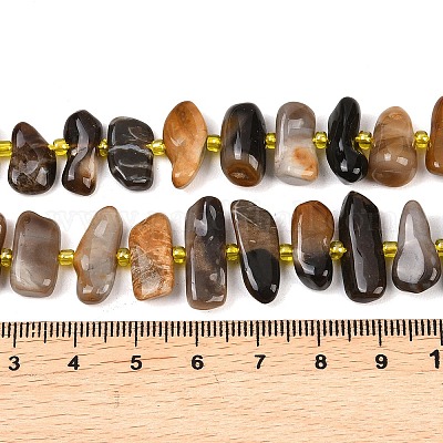 Naturgrau Opalkorne Stränge&nbsp;G-K393-B07-1