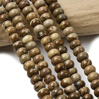 Естественного изображения яшмы бисер нитей&nbsp;G-A280-A03-01-1