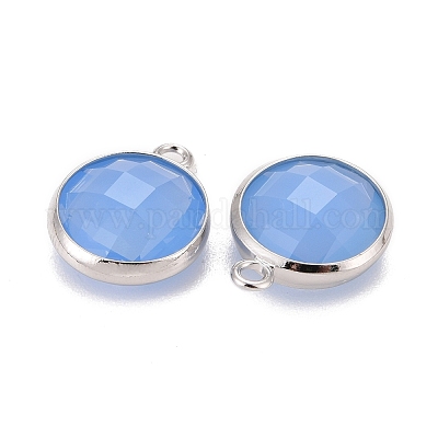 Латунь стекло амулеты KK-C228-01P-1