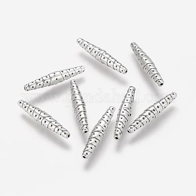 Сплавочные овальные бусины тибетского стиля  X-LF0480Y-1