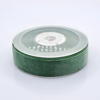 Wholesale Polyester Velvet Ribbon for Gift Packing and Festival Decoration  