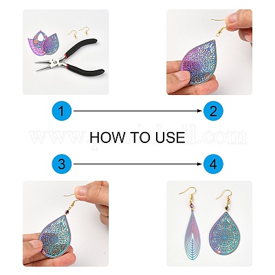 24 шт. 12 стиля ионного покрытия (IP) 201 филигранные подвески из нержавеющей стали STAS-SZ0002-18-1