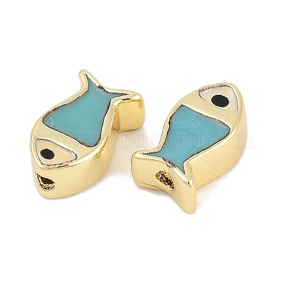 Стойки обшивки латунные бусины KK-Q028-23G-1