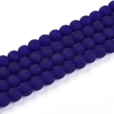 Прозрачные стеклянные бусины GLAA-T032-T6mm-MD15-1