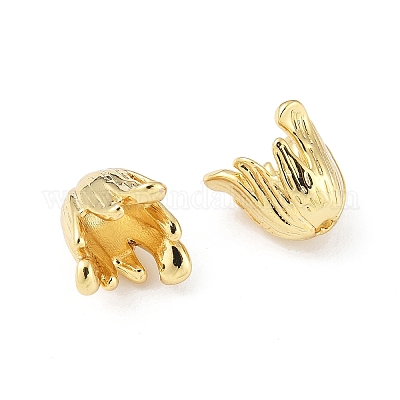 Шапочки и конусы для бусин KK-V015-23G-01-1