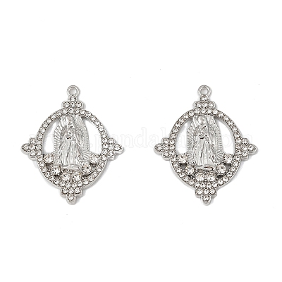 Подвески из сплава и страза PALLOY-P312-04P-1