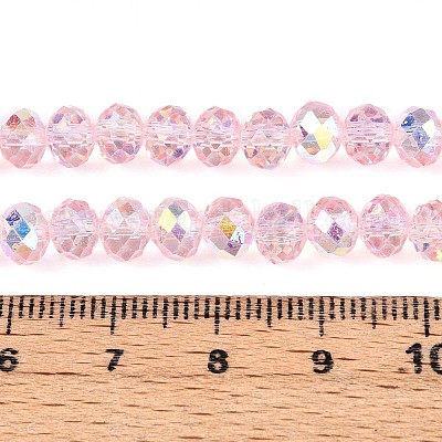 Прозрачные стеклянные бусины EGLA-N016-6mm-04-1