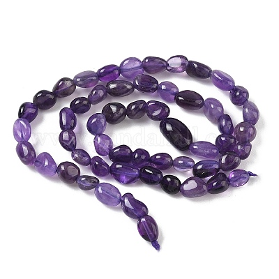 Natürlichen Amethyst Perlenstränge&nbsp;G-J280-08-1