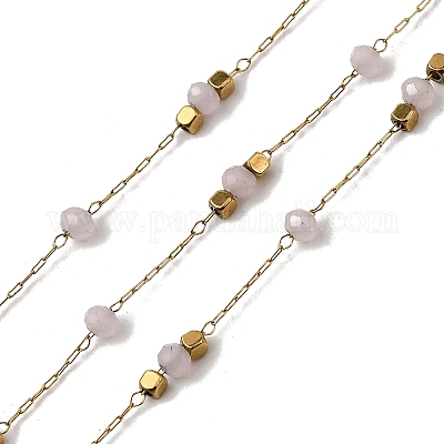 Круглые звенья цепей из нержавеющей стали 304 ручной работы CHS-L032-09G-03-1