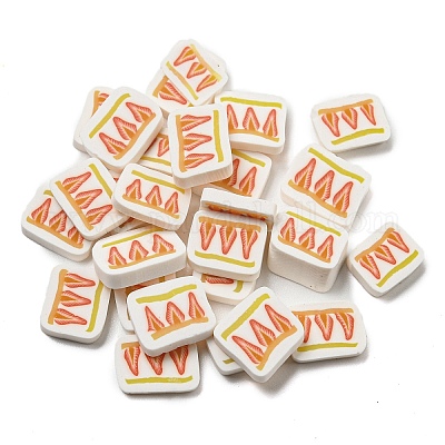 Бусины из полимерной глины  CLAY-P003-06-1