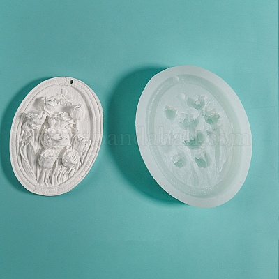 Силиконовые Молды для подвесок в виде цветов своими руками SIL-Z008-01C-1