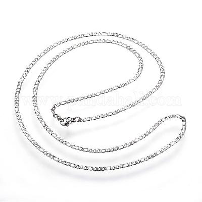 Цепочки Figaro из нержавеющей стали 304 STAS-F034-06P-1