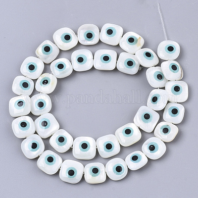 Бусины из натуральных пресноводных ракушек X-SHEL-N026-32-1