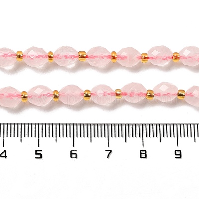 Природного розового кварца нитей бисера G-H297-C08-01-1