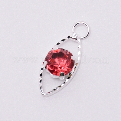 Стеклянные стразы подвески PALLOY-WH0066-36P-05-1