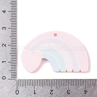 Акриловые подвески на тему радуги&nbsp;MACR-U003-01C-1