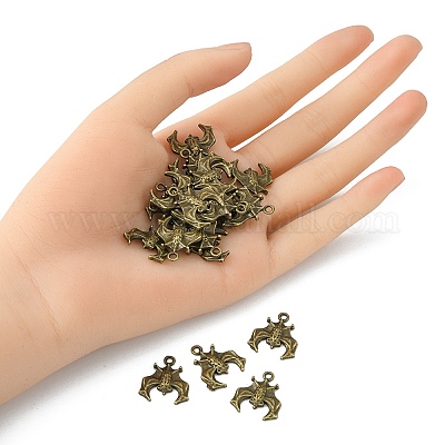 Сплавочные подвески тибетского стиля TIBE-YW0001-02AB-1