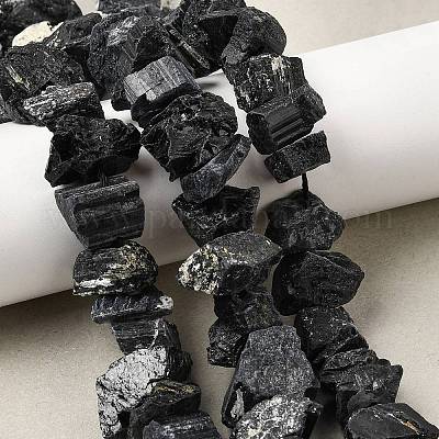 Натуральный черный турмалин бисер нитей&nbsp;G-I283-F12-1