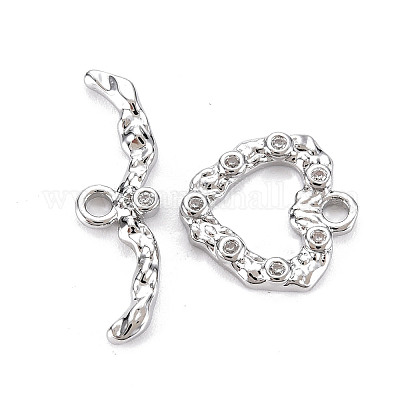 Латунные застежки-молнии из прозрачного кубического циркония KK-S356-580-NF-1