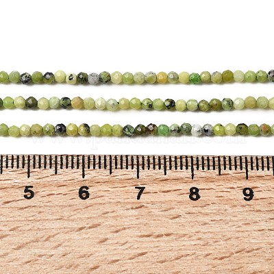 Natur Serpentin Perlen Stränge&nbsp;G-P603-C-2mm-06-1