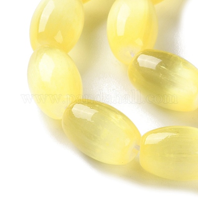 Нити натуральных селенитовых бусин цвета макарон G-B102-A01-03-1