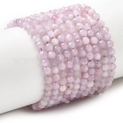 Природные кунцит бисер нитей&nbsp;G-G343-B04-3mm-1