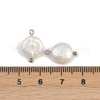 Подвески из натурального пресноводного жемчуга Кеши STAS-D378-08A-P-1