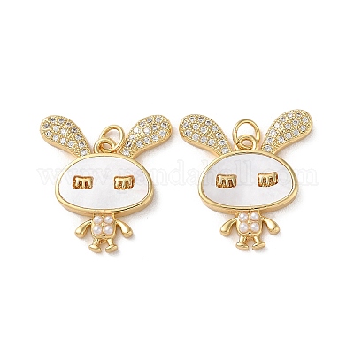 Латунные микро проложить кубического циркония подвески KK-B083-42G-1