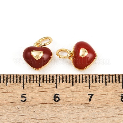 Латунь эмаль подвески KK-H078-25G-1