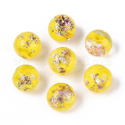 Ручной работы бусины фольги LAMP-T021-31H-1