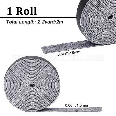 Плоский шнур из микрофибры из искусственной кожи LC-WH0006-07A-02-1