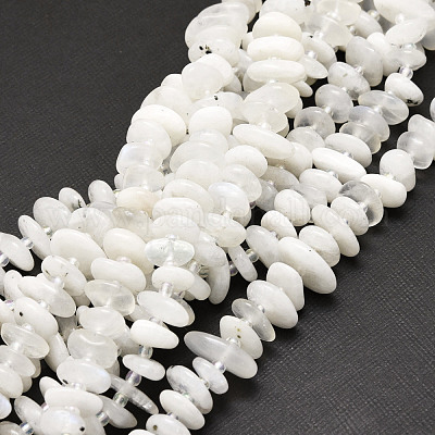 Бусины из натурального радужного лунного камня G-E569-J15-1